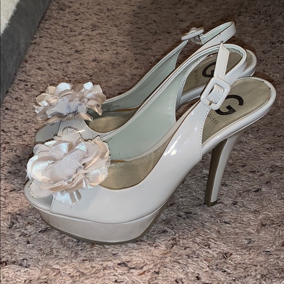 light cream heels